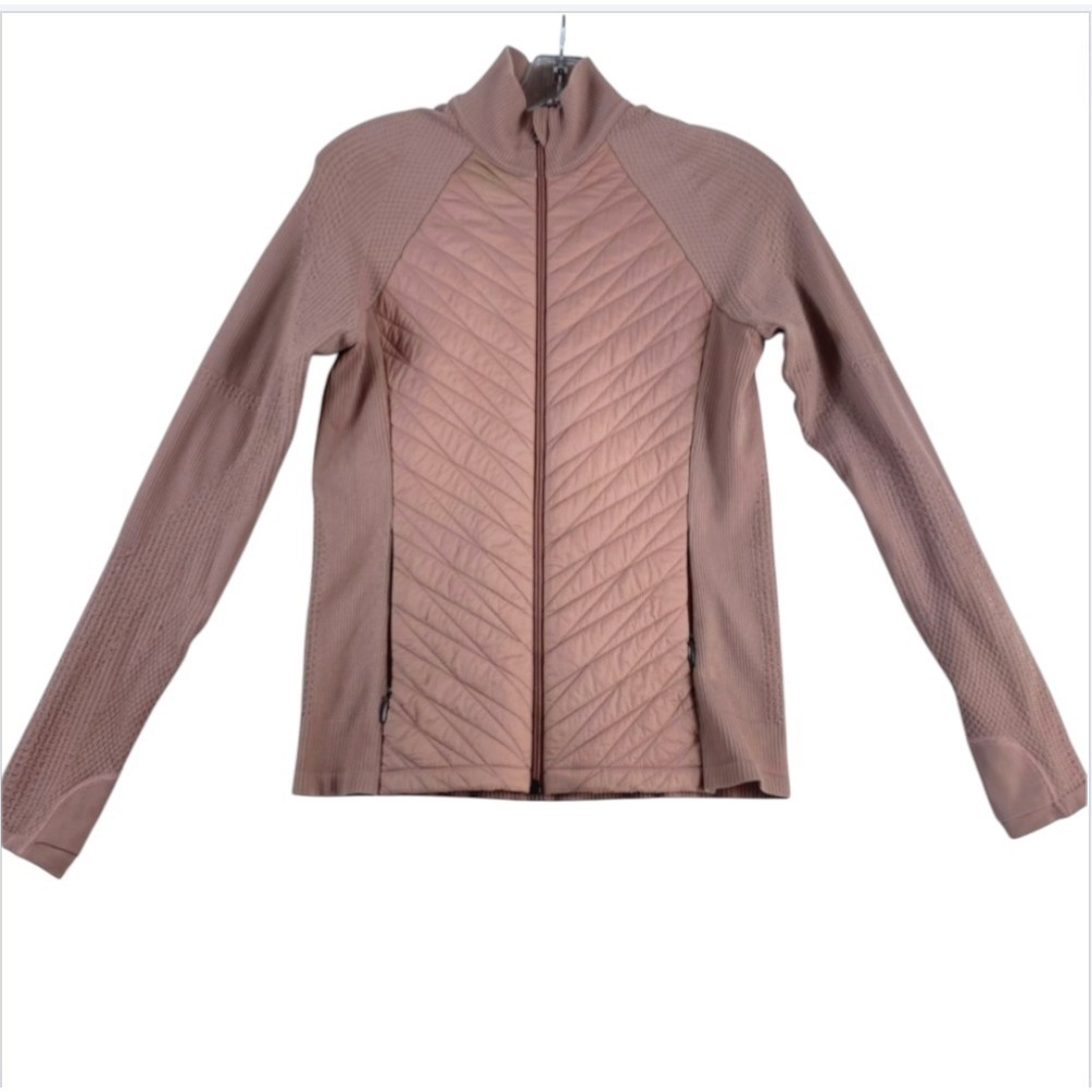 Athleta Flurry Force Insulated PrimaLoft Jacket II Sz M Palermo Pink Active